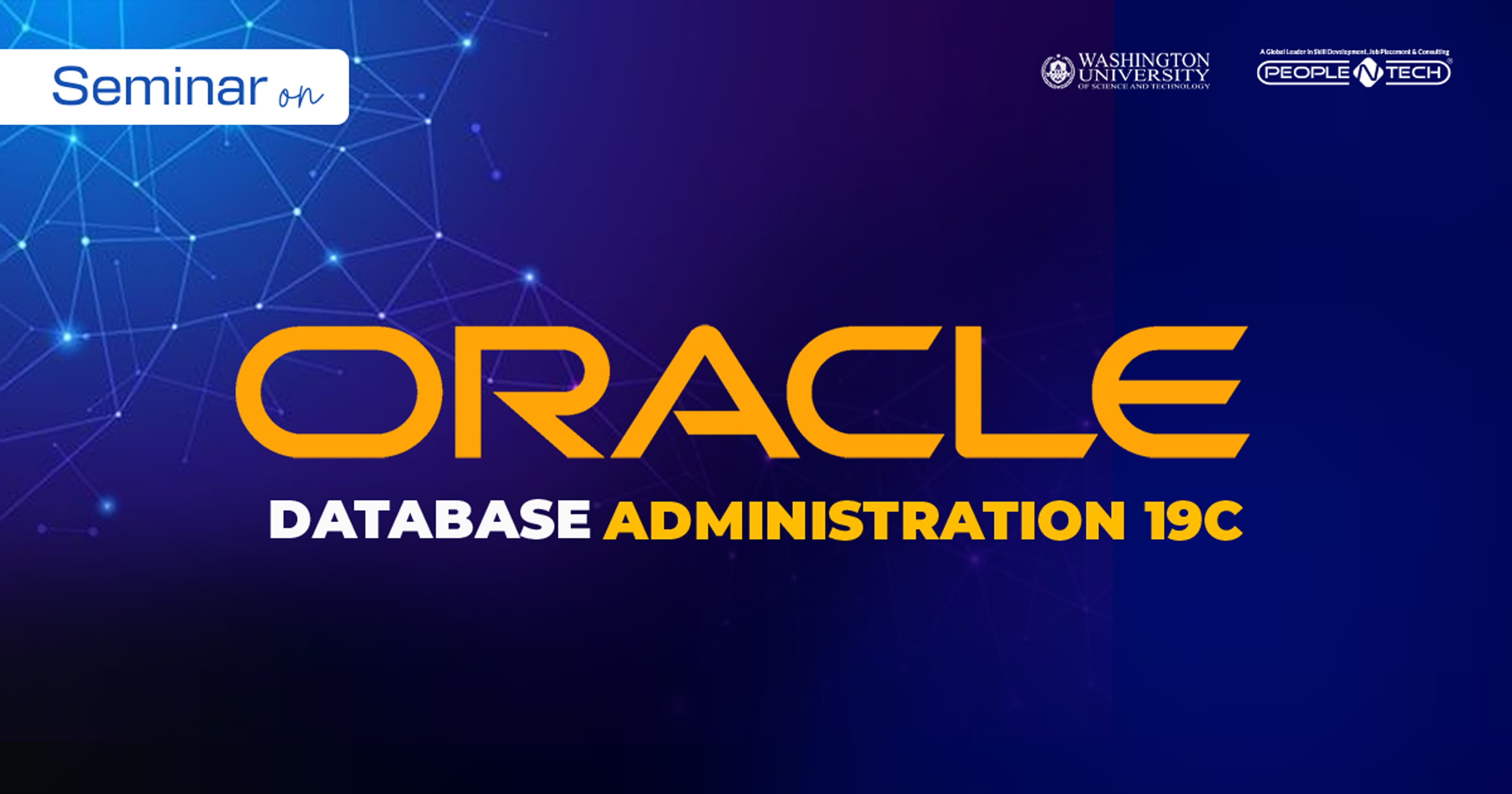 Online Seminar On Certified Oracle Database Administration DBA 19C Course